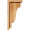 Ekena Millwork Newport Rough Sawn Corbel w/Backplate, Western Red Cedar, 8"W x 8"D x 16"H COR08X08X16NEW01RWR - alternate 3